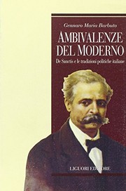 Cover of: Ambivalenze del moderno by Gennaro Maria Barbuto