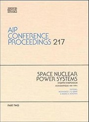 Cover of: Aip Conference Proceedings 217: Space Nuclear Power Systems (Aip Conference Proceedings)