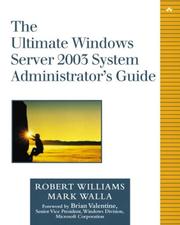 Cover of: The Ultimate Windows Server 2003 System Administrator's Guide