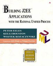 Cover of: Building J2EE Applications with the Rational Unified Process | Peter Eeles