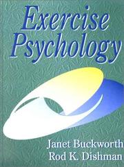 Cover of: Exercise Psychology by Janet Buckworth, Rod K. Dishman