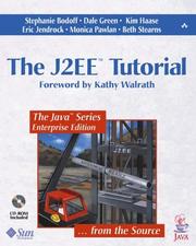 Cover of: The J2EE Tutorial