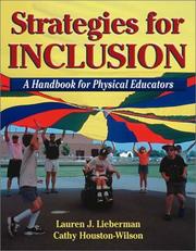 Cover of: Strategies for Inclusion by Lauren J. Lieberman, Cathy Houston-Wilson