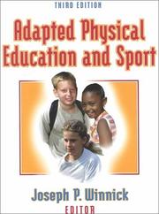 Cover of: Adapted physical education and sport