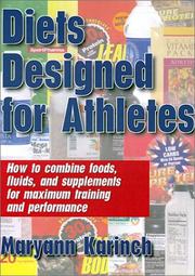 Cover of: Diets Designed for Athletes