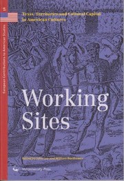 Cover of: Working sites: text, territory and cultural capital in American cultures