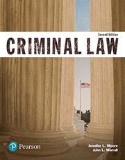 Cover of: REVEL for Criminal Law (Justice Series) -- Access Card by Jennifer Moore, John Worrall