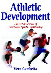 Cover of: Athletic Development by Vern Gambetta
