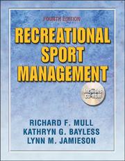 Recreational sport management by Richard F. Mull