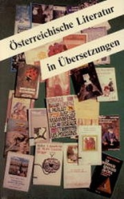 Cover of: Österreichische Literatur in Übersetzungen by herausgegeben und vorgestellt von Wolfgang Pöckl.
