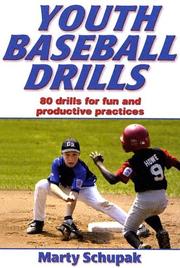 Cover of: Youth Baseball Drills by Marty Schupak