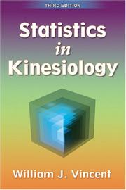 Cover of: Statistics In Kinesiology