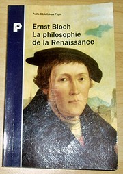 Cover of: La philosophie de la Renaissance