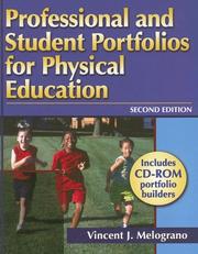 Cover of: Professional And Student Portfolios for Physical Education by Vincent J. Melograno