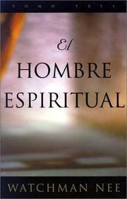 Cover of: El Hombre Espiritual/the Spiritual Man