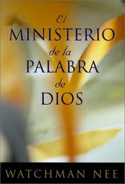 Cover of: El Ministerio De LA Palabra De Dios