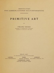 Cover of: Primitive art