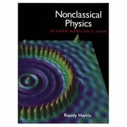 Cover of: Nonclassical physics