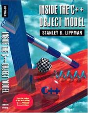 Cover of: Inside the C⁺⁺ object model | Stanley B. Lippman