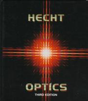 Cover of: Optics by Eugene Hecht