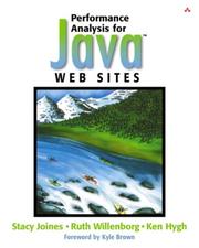 Cover of: Performance Analysis for Java Websites