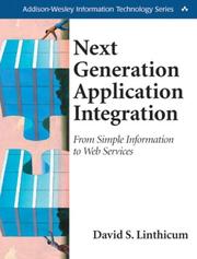 Next generation application integration by David S. Linthicum