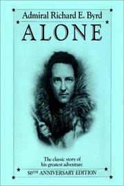 Cover of: Alone by 