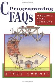 Cover of: C Programming FAQs by Steve Summit