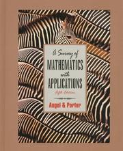 Cover of: A survey of mathematics with applications