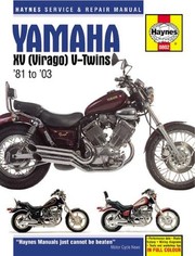 Cover of: Yamaha XV (Virago) Service and Repair Manual by Alan Ahlstrand, Haynes Manuals Inc. Editors