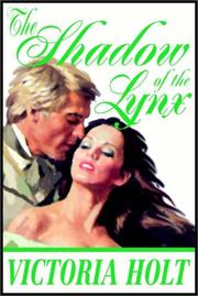 Cover of: The shadow of the Lynx / Victoria Holt