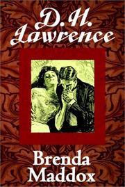 Cover of: D.H. Lawrence by Brenda Maddox, Brenda Maddox