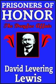 Cover of: Prisoners Of Honor by David Levering Lewis