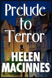 Cover of: Prelude To Terror by 