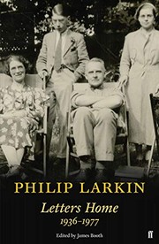 Cover of: Philip Larkin: Letters Home