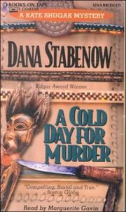 Cover of: A Cold Day for Murder