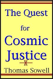 Cover of: The Quest For Cosmic Justice by 