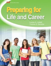 Cover of: Preparing for life and career by Louise A. Liddell
