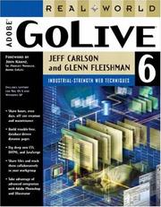 Cover of: Real World Adobe GoLive 6