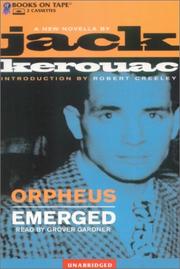 Cover of: Orpheus Emerged by Jack Kerouac