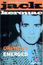 Cover of: Orpheus Emerged by Jack Kerouac