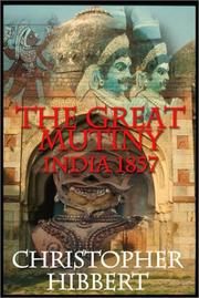 Cover of: The Great Mutiny by Christopher Hibbert