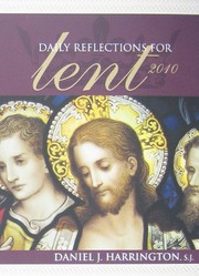Cover of: Daily reflections for Lent 2010 by Daniel J. Harrington