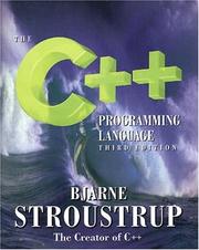 The C++ programming language by Bjarne Stroustrup