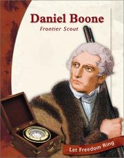 Cover of: Daniel Boone: frontier scout