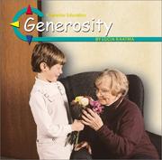 Cover of: Generosity (Character Education) | 