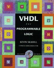 VHDL for programmable logic by Kevin Skahill
