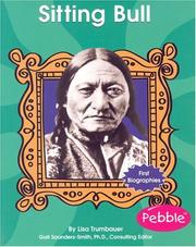 Cover of: Sitting Bull (First Biographies) by Lisa Trumbauer