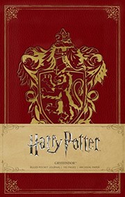 Cover of: Harry Potter: Gryffindor Ruled Pocket Journal