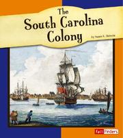 Cover of: The South Carolina colony by Susan E. Haberle